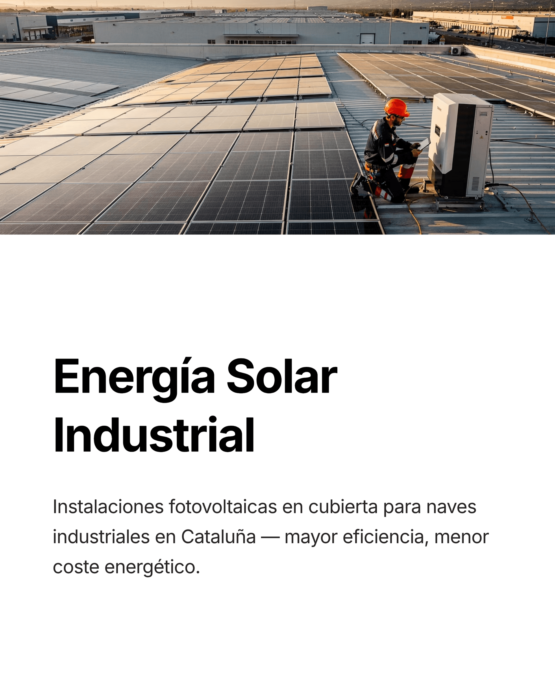 Autoconsumo industrial: subvenciones y ahorro energético para empresas