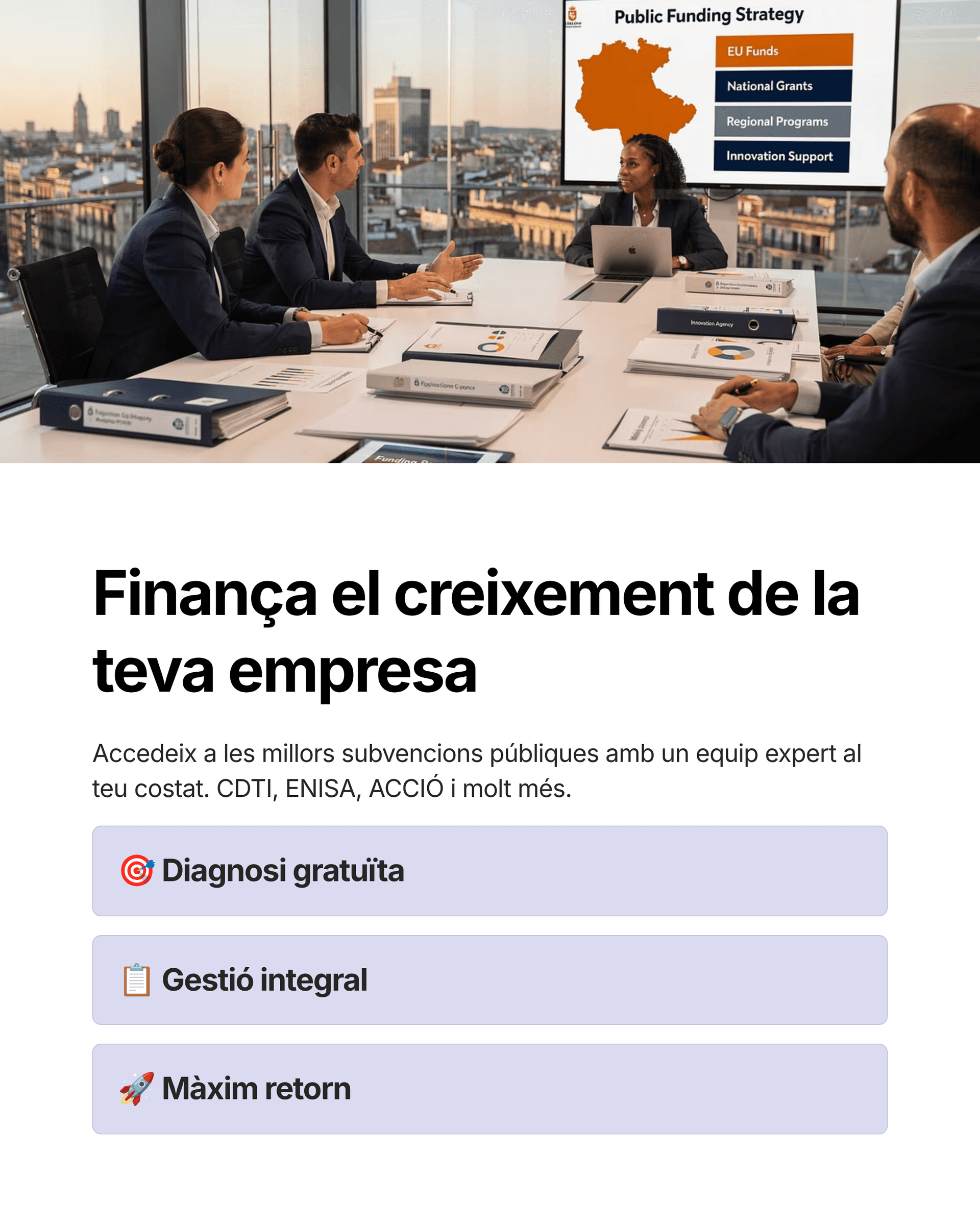 Consultoría de subvenciones: cuándo y por qué contratar una