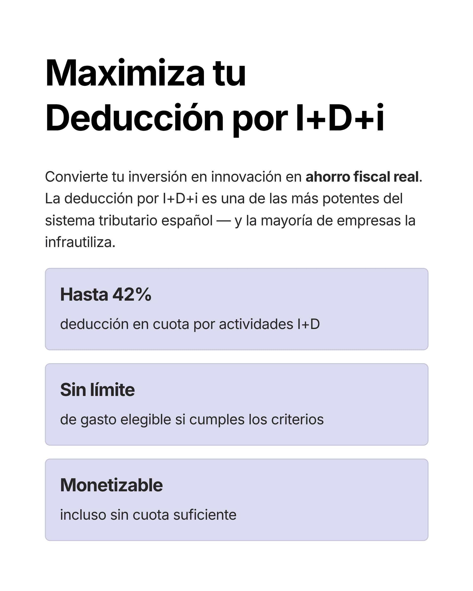 Informe motivado I+D+i: cómo obtenerlo y maximizar deducciones