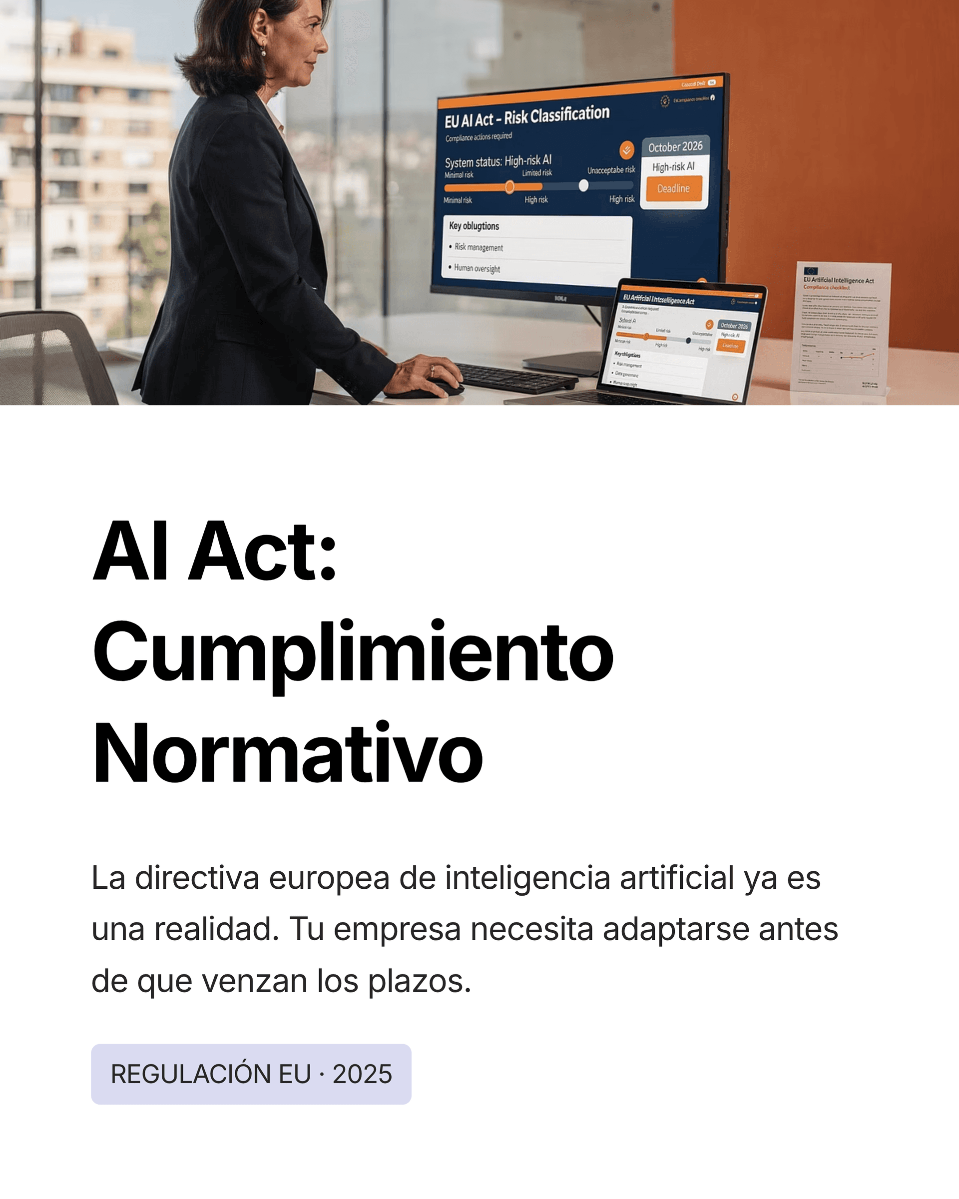 Llei d'intel·ligència artificial: què han de fer les empreses abans d'agost 2026